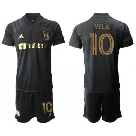 Los Angeles FC Fotbollströjor Vela 10 Barn Hemma tröja 2020/21 Kortärmad